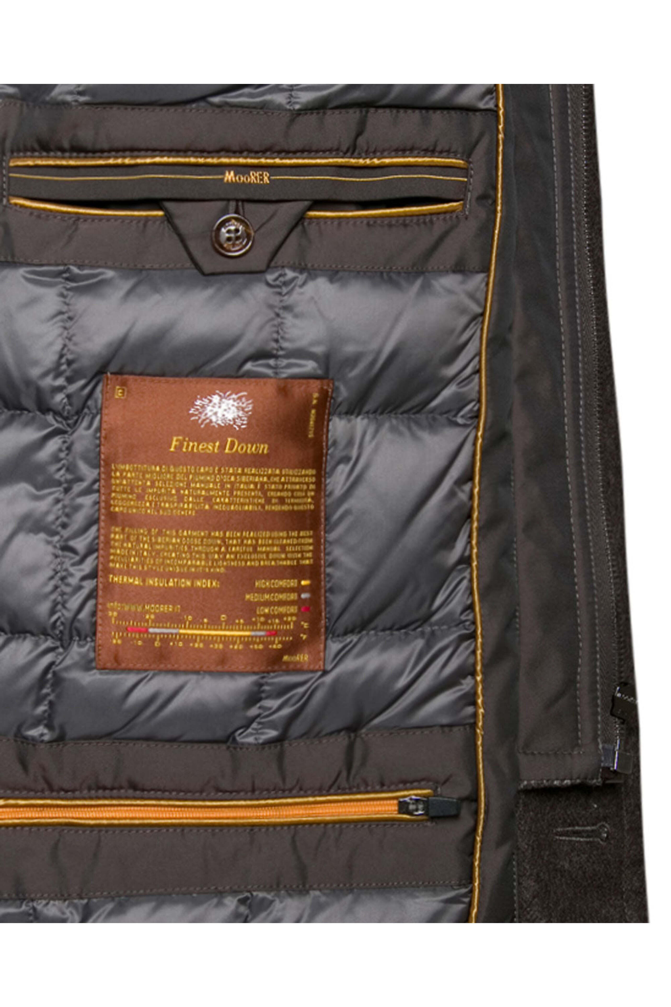 Moorer - Brown Fur Lined Bond Jacket