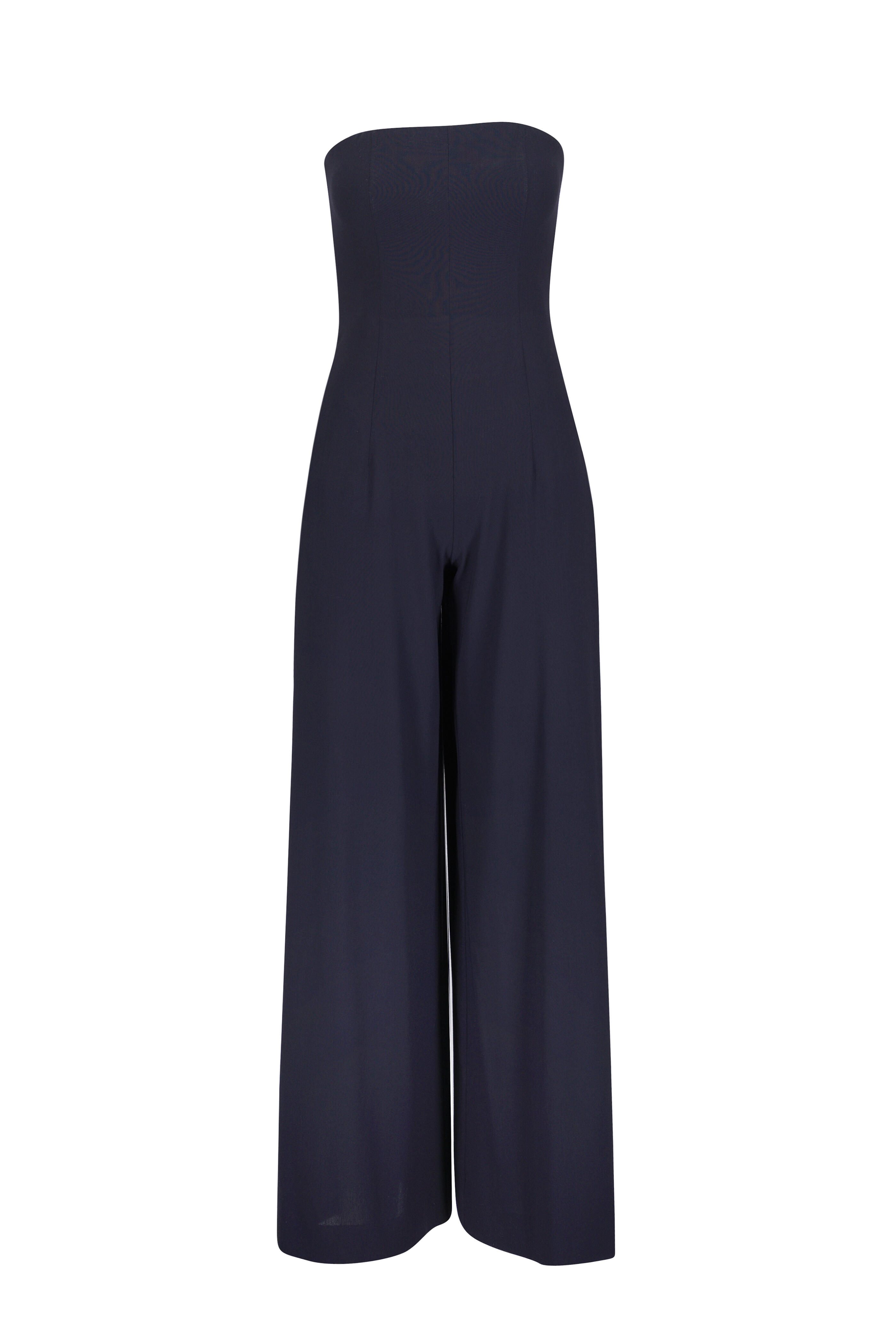 TWP - Jade Strapless Midnight Wool Jumpsuit | Mitchell Stores
