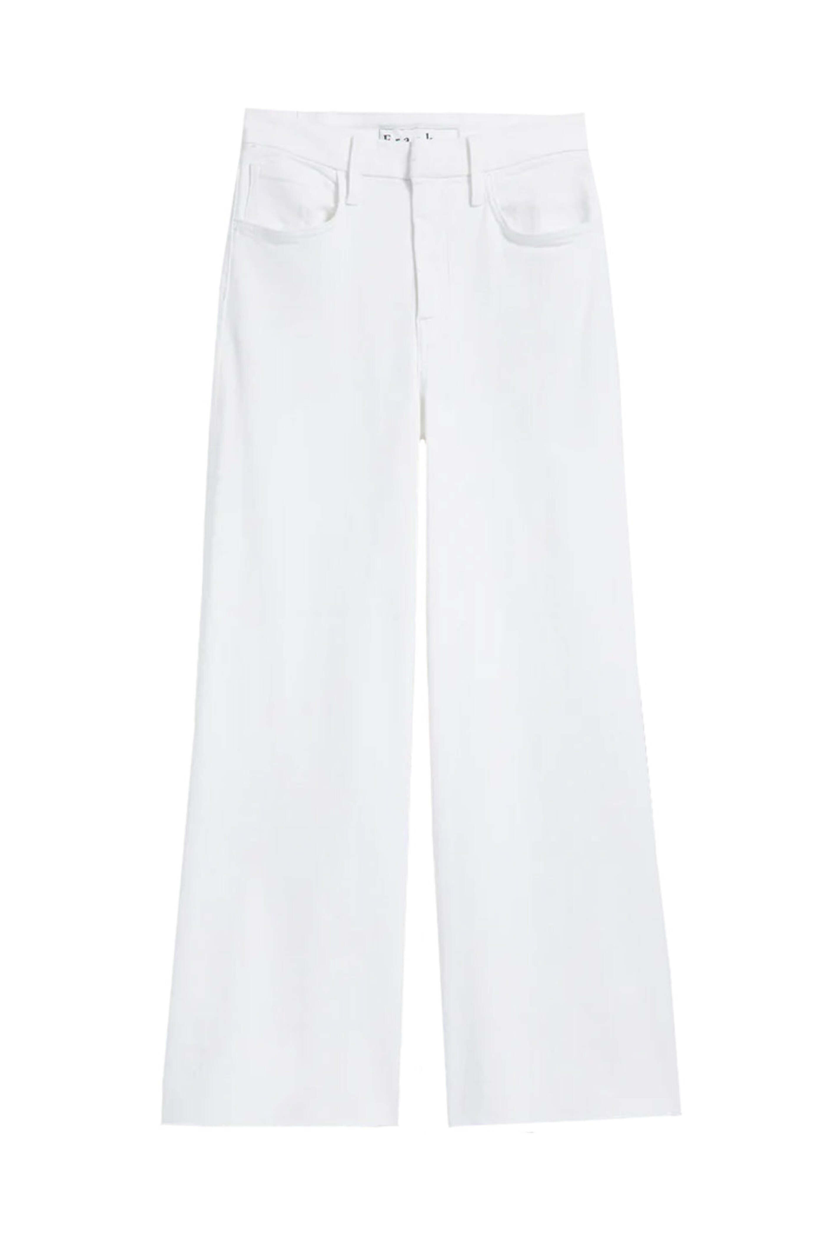 Frank & Eileen - Galway Denim Gaucho in White