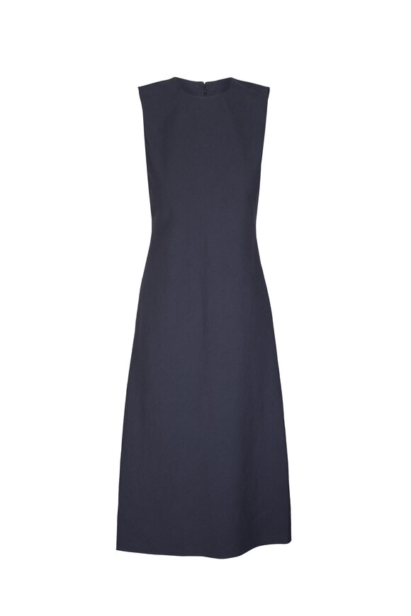 Vince Ink Sleeveless Bias-Cut Dress - view 1