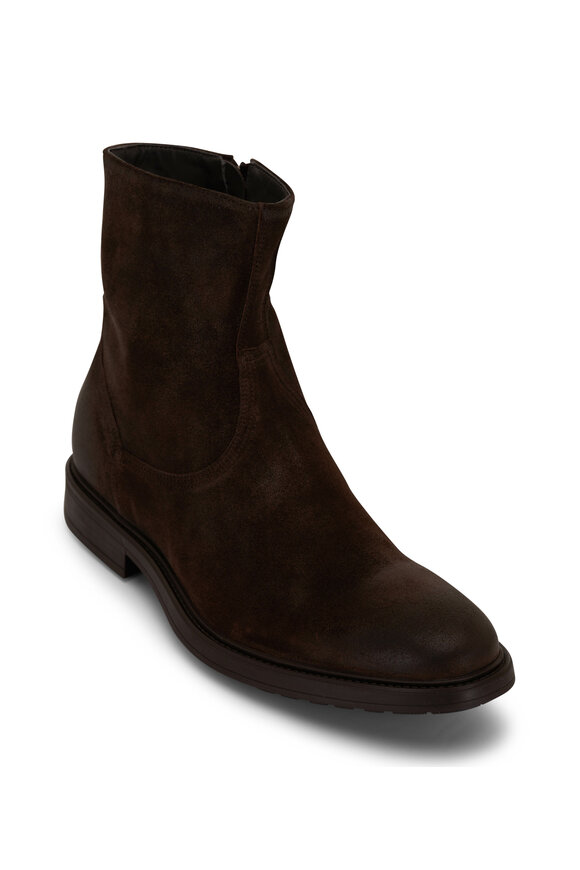 To Boot New York Muller Ebano Brown Leather Boot 
