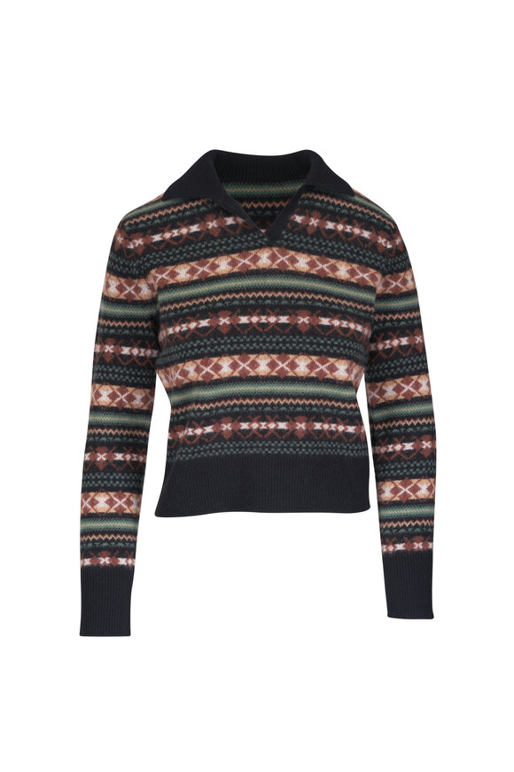 Vince - Tobacco Wool Alpaca Cardigan | Mitchell Stores