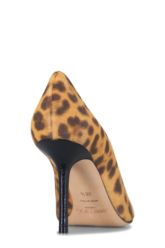 Jimmy Choo Love Animal Print Pony Hair Pump, 85mm - view 4