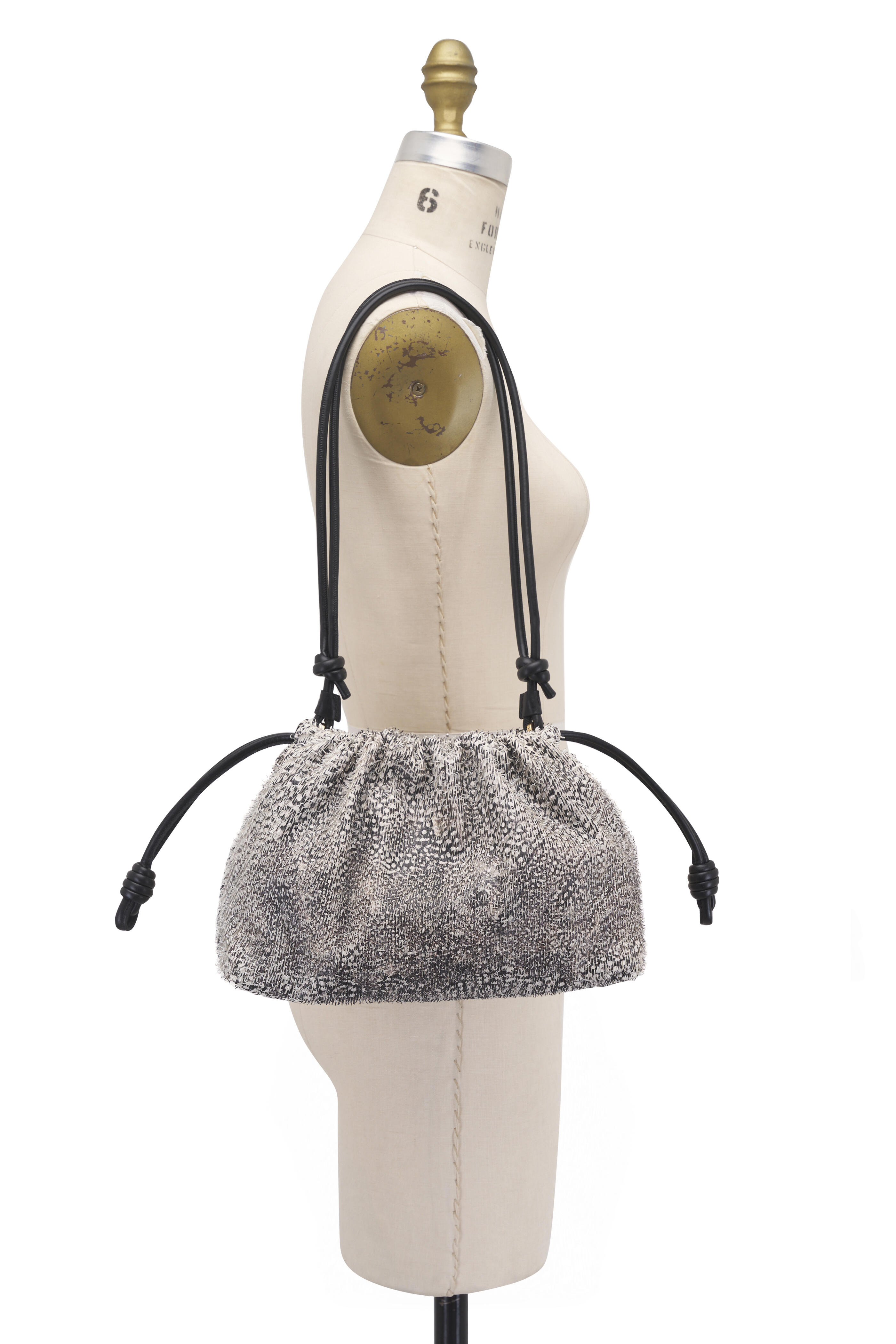 Loewe - Medium Flamenco Feather Cut Leather Bag | Mitchell Loewe - Medium Flamenco Feather Cut Leather Bag | Mitchell