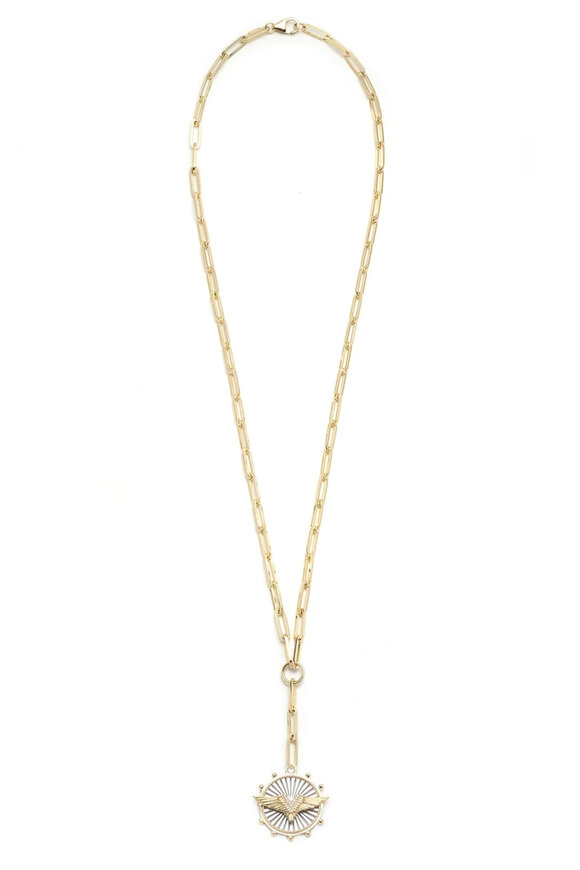 Foundrae - Classic Fob Clip Extension Chain Necklace 