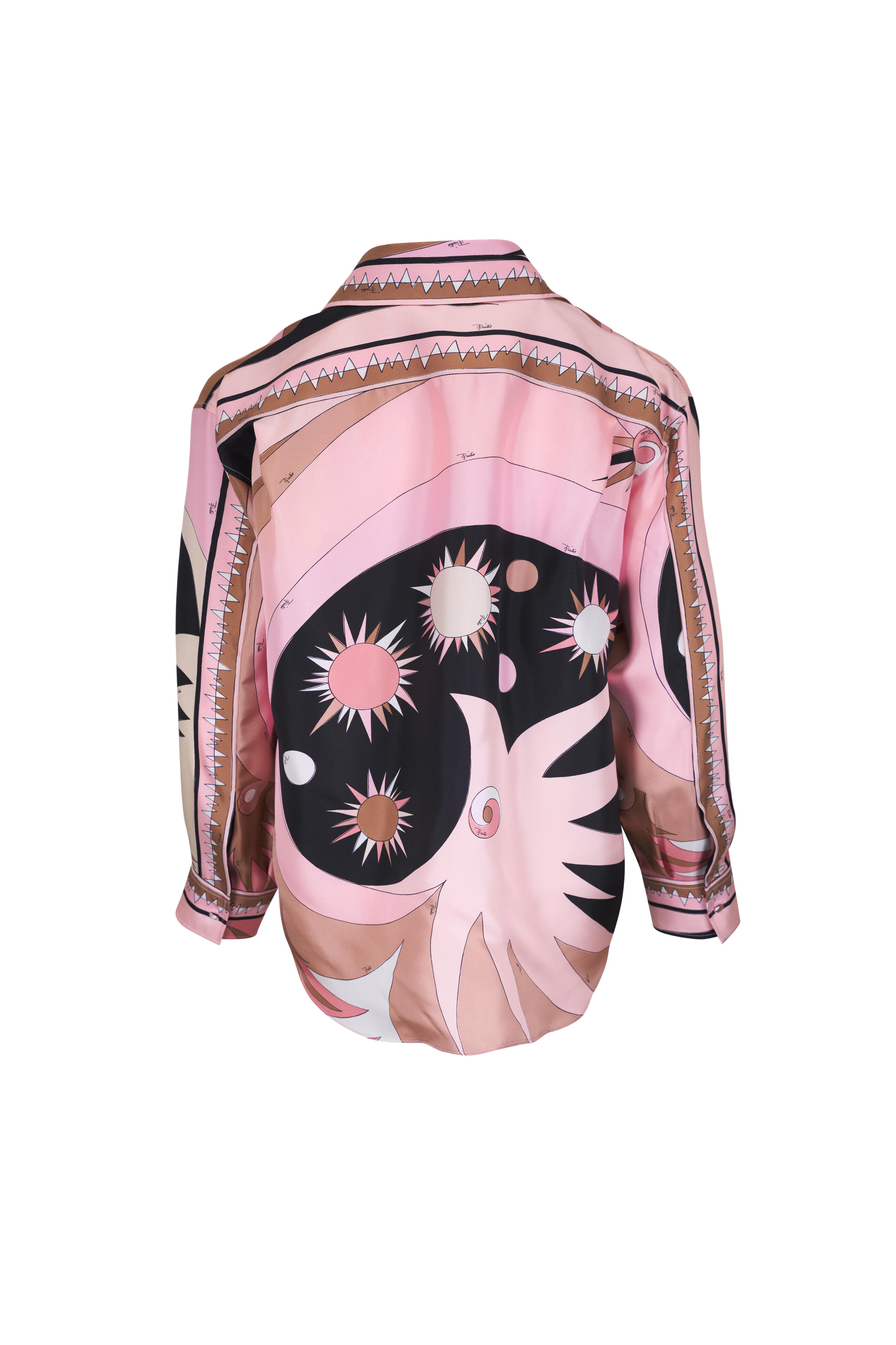 Pucci - Stella Print Silk Twill Blouse