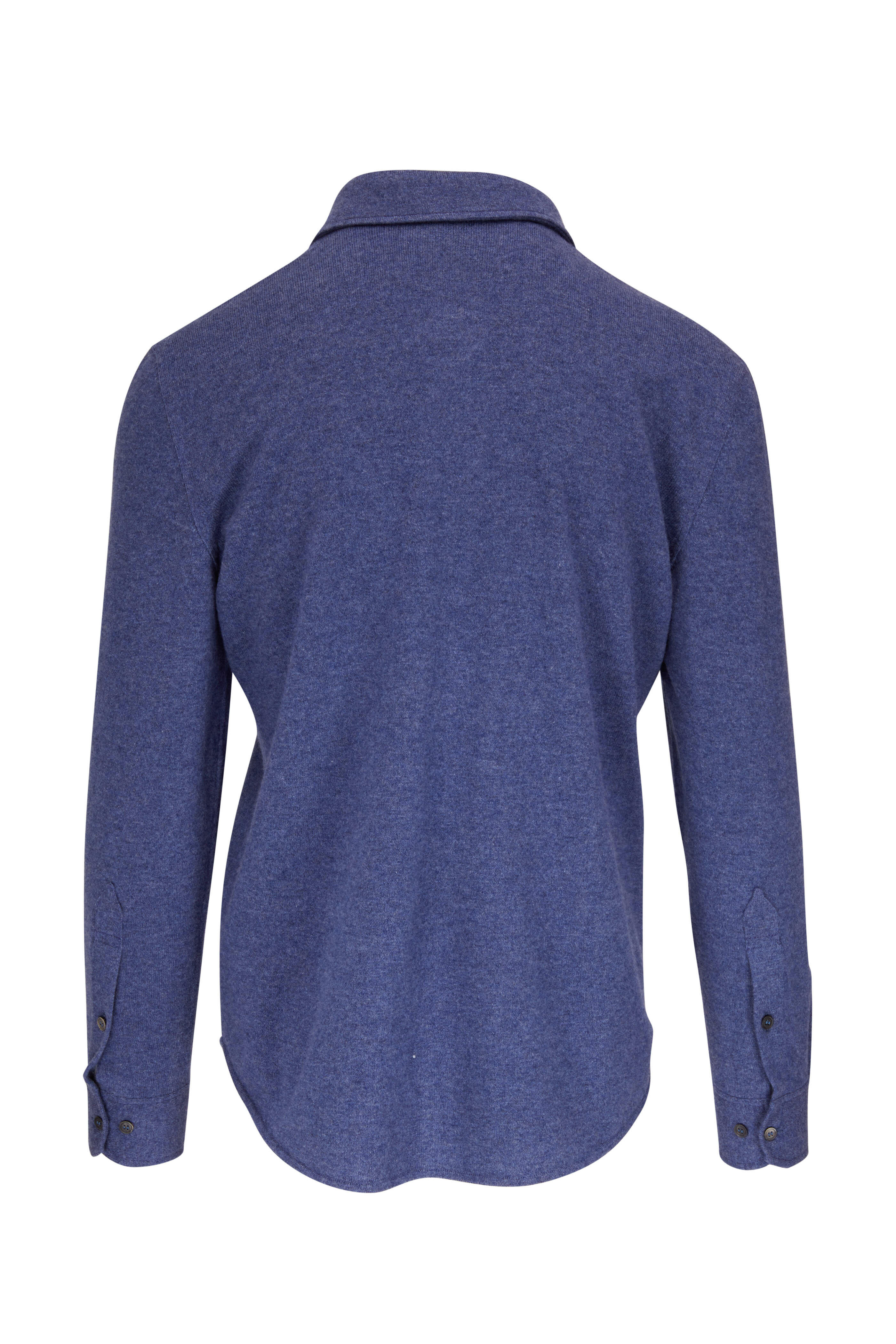 Brunello Cucinelli - Cloud Cashmere Western Sweater Overshirt - view 3