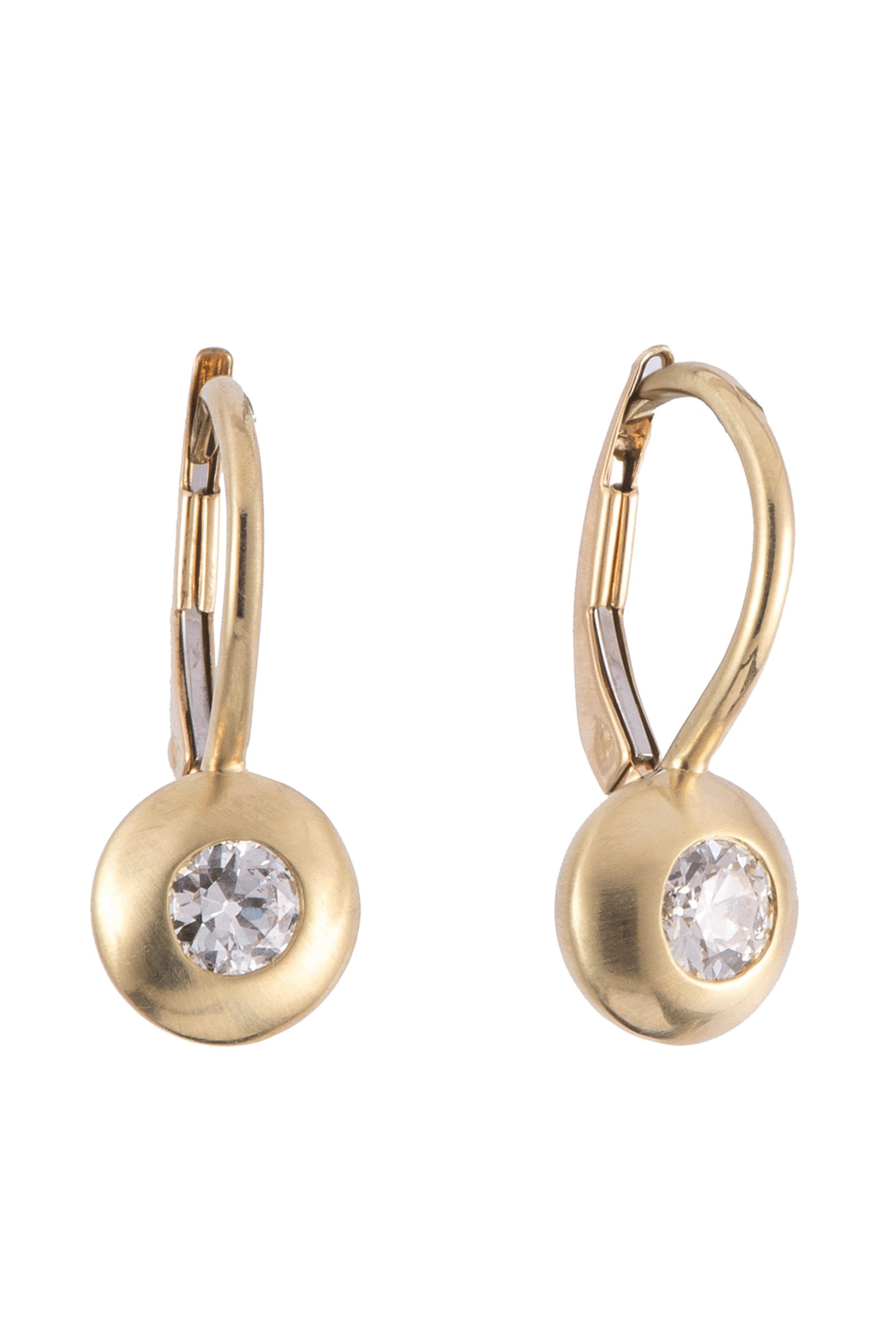 Sylva & Cie - Diamond Dangle Earrings