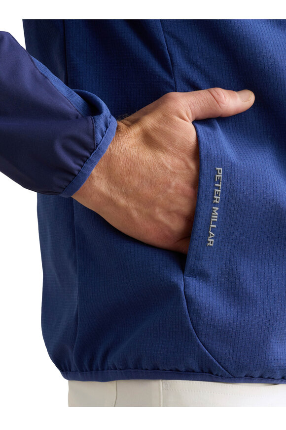 Peter Millar Flow Navy Blue Lightweight Jacket - view 3