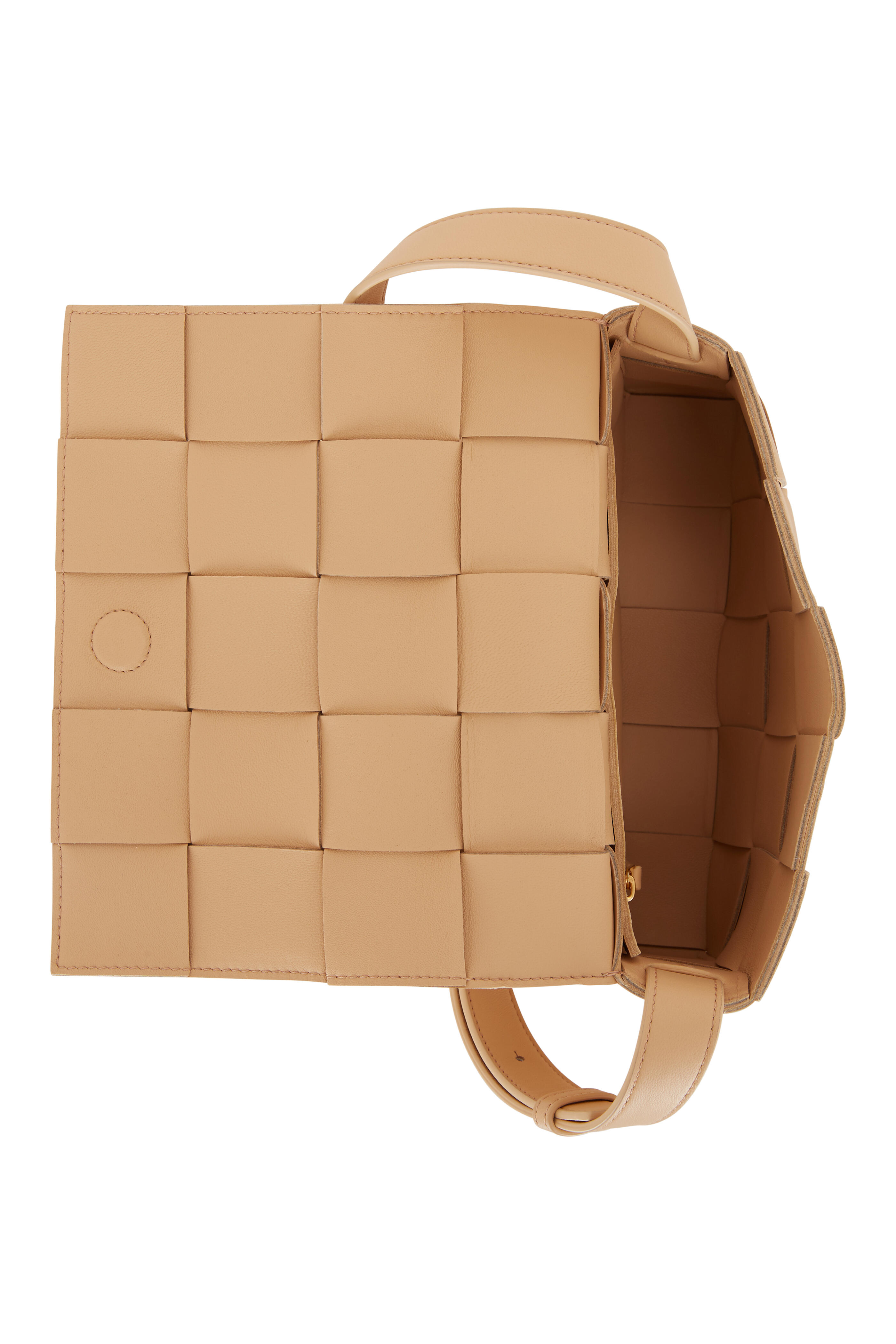 Bottega Veneta - Cassette Nude Woven Nappa Small Bag