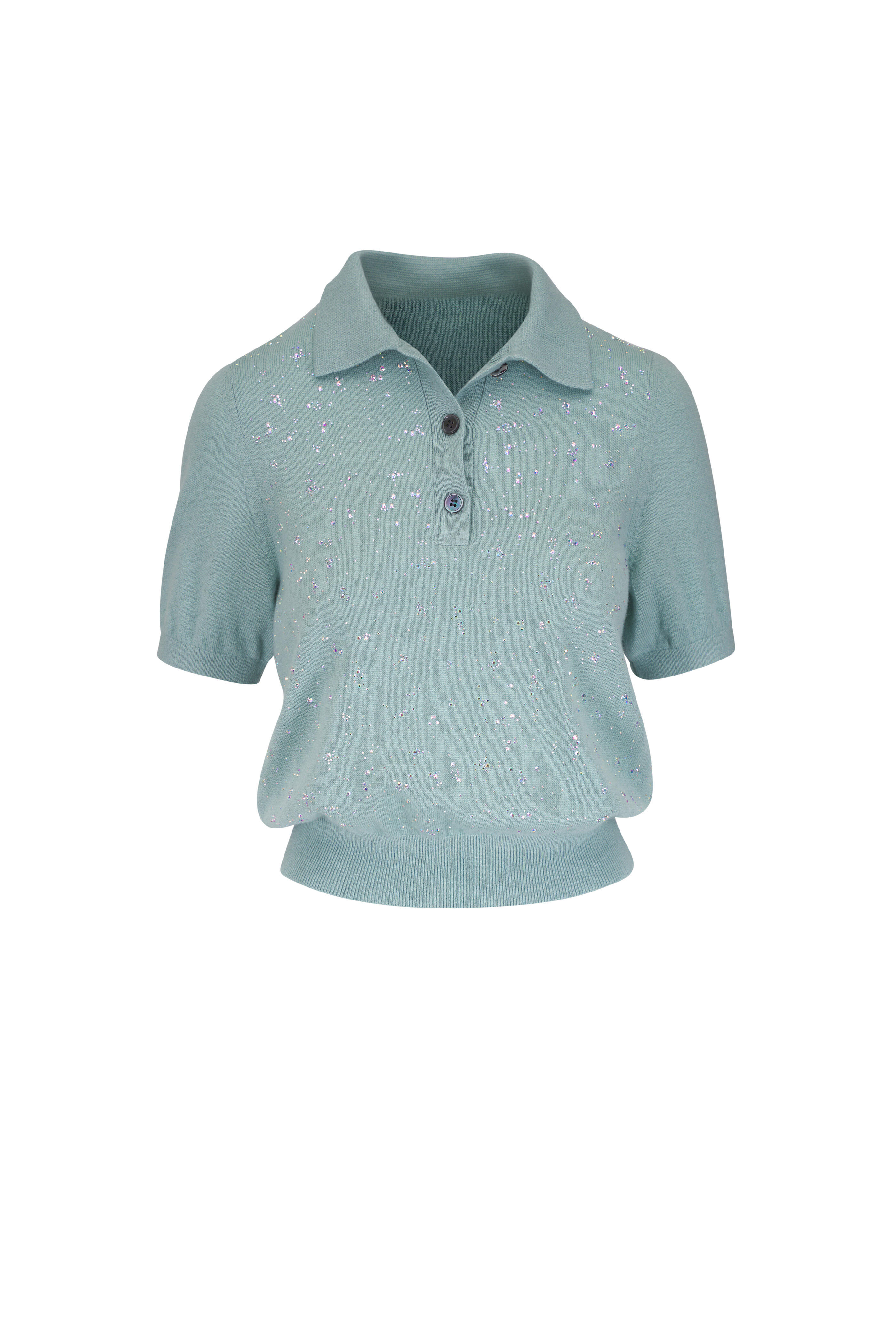 Libertine - Heavy Stardust Dew Cashmere Polo