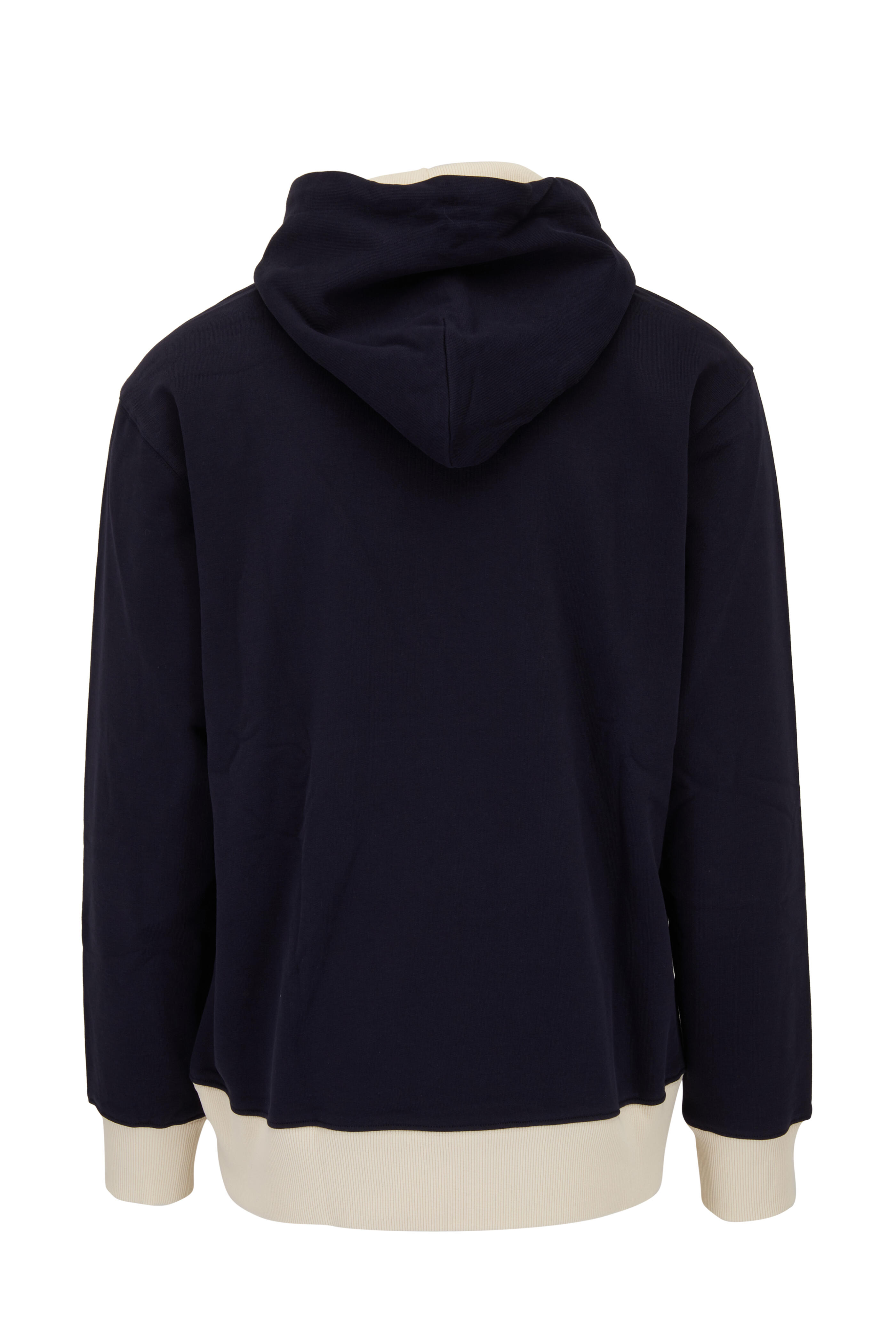 Orlebar Brown - Ernest Night Iris & White Hoodie