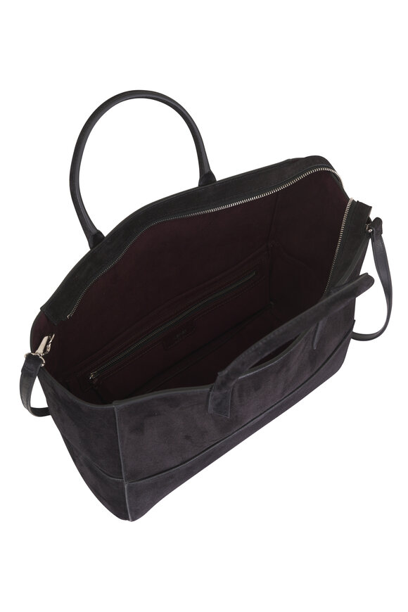Métier Incognito 30 Black Nubuck Suede Tote - view 4