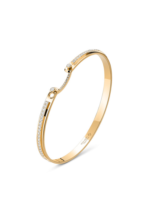 Nouvel Heritage - Diamond Tuxedo Bangle