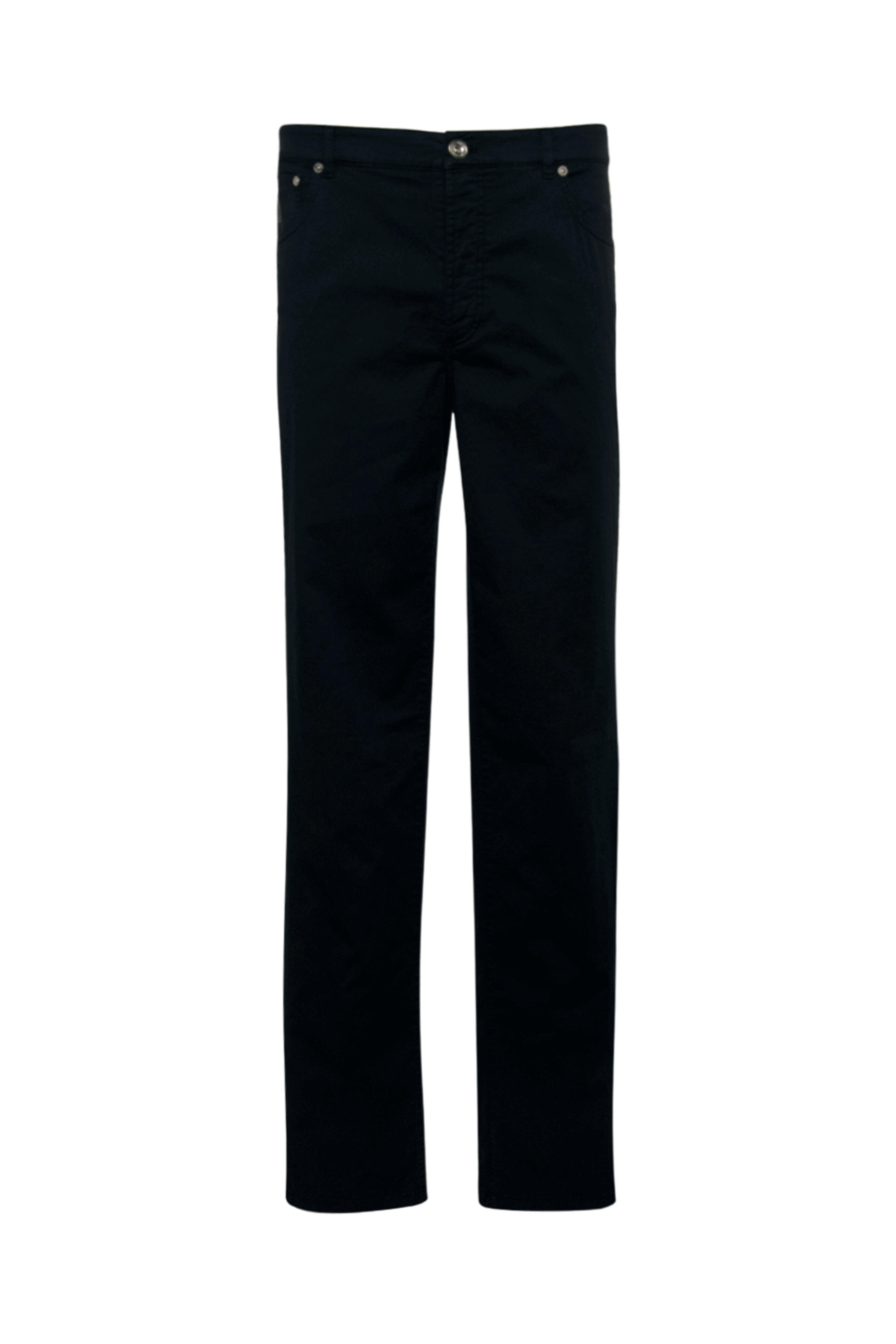 Brunello Cucinelli - Navy Dyed Casual 5 Pocket Pant