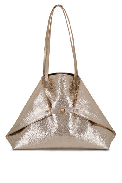 Bottega Veneta - Medium Pinacoteca Ecru & Matcha Reversible Tote