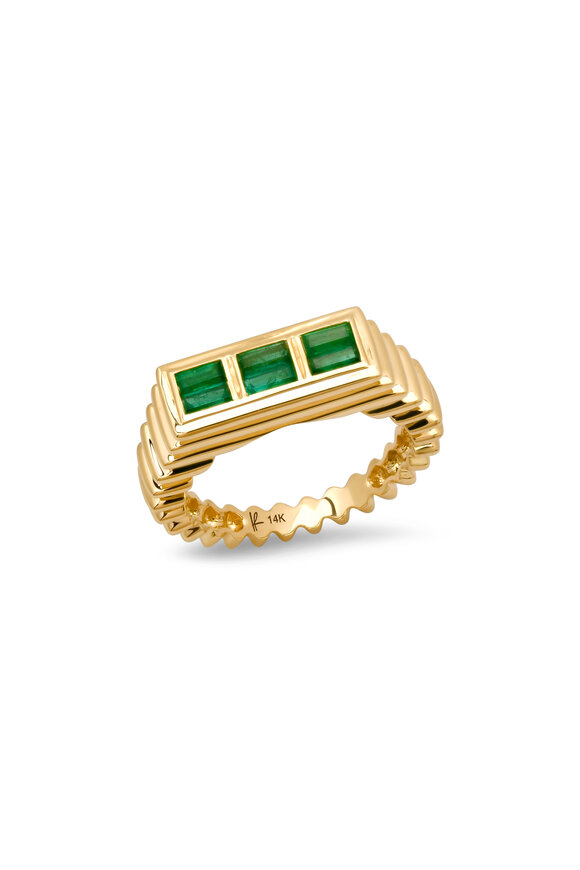 Spinelli Kilcollin - 18K Yellow Gold Five Link Vela Ring