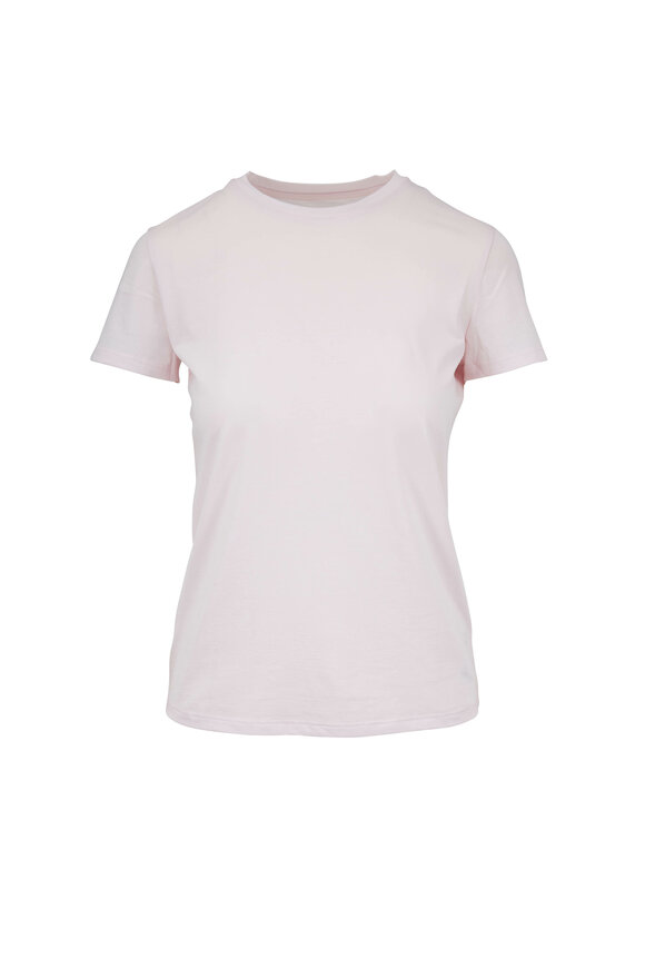 Vince - Peony Pima Cotton Crewneck T-Shirt