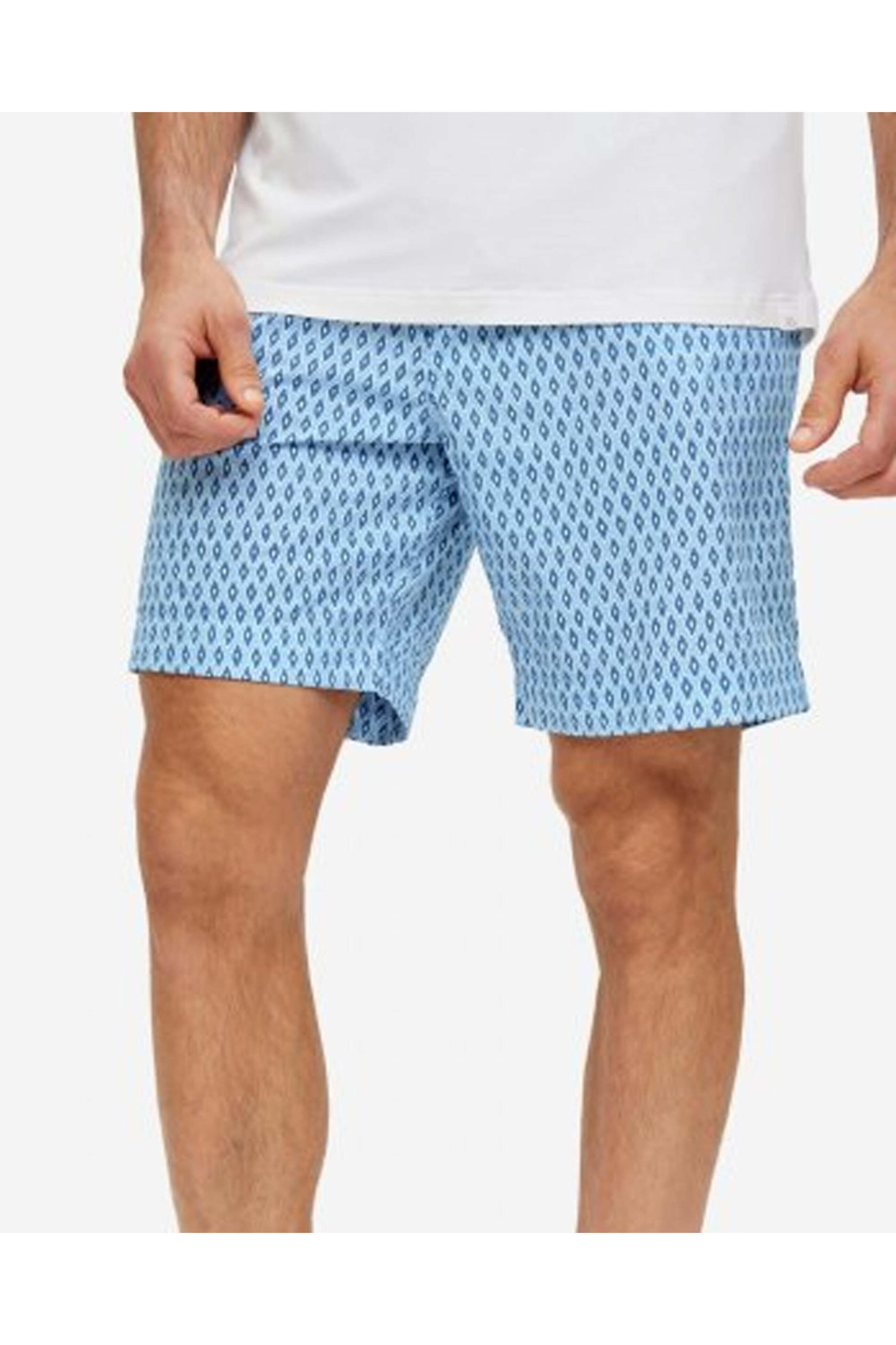 Derek Rose - Blue Nelson 87 Lounge Shorts