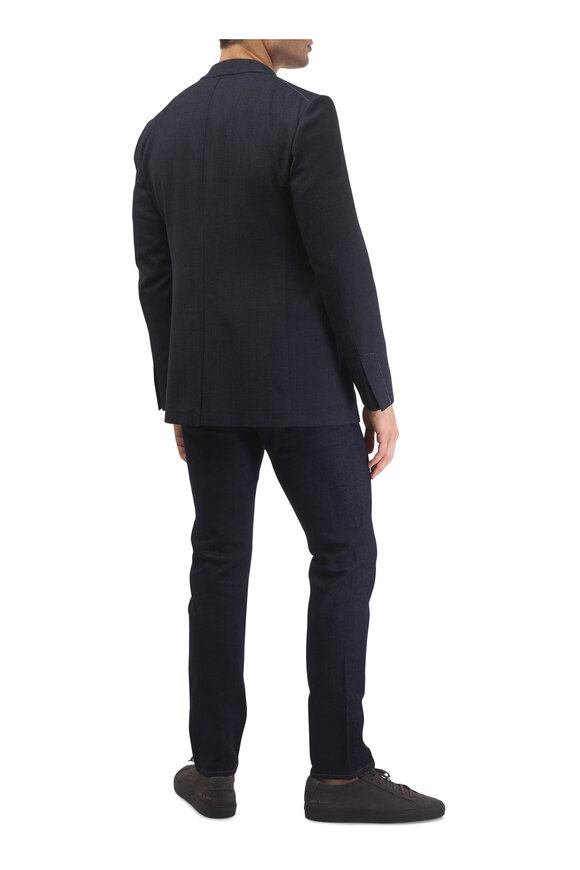 Frame L'Homme Dark Blue Slim Fit Jean - view 3