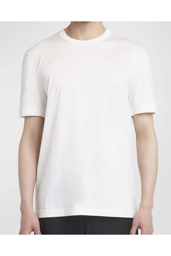 KNT White Crewneck T-Shirt - view 2