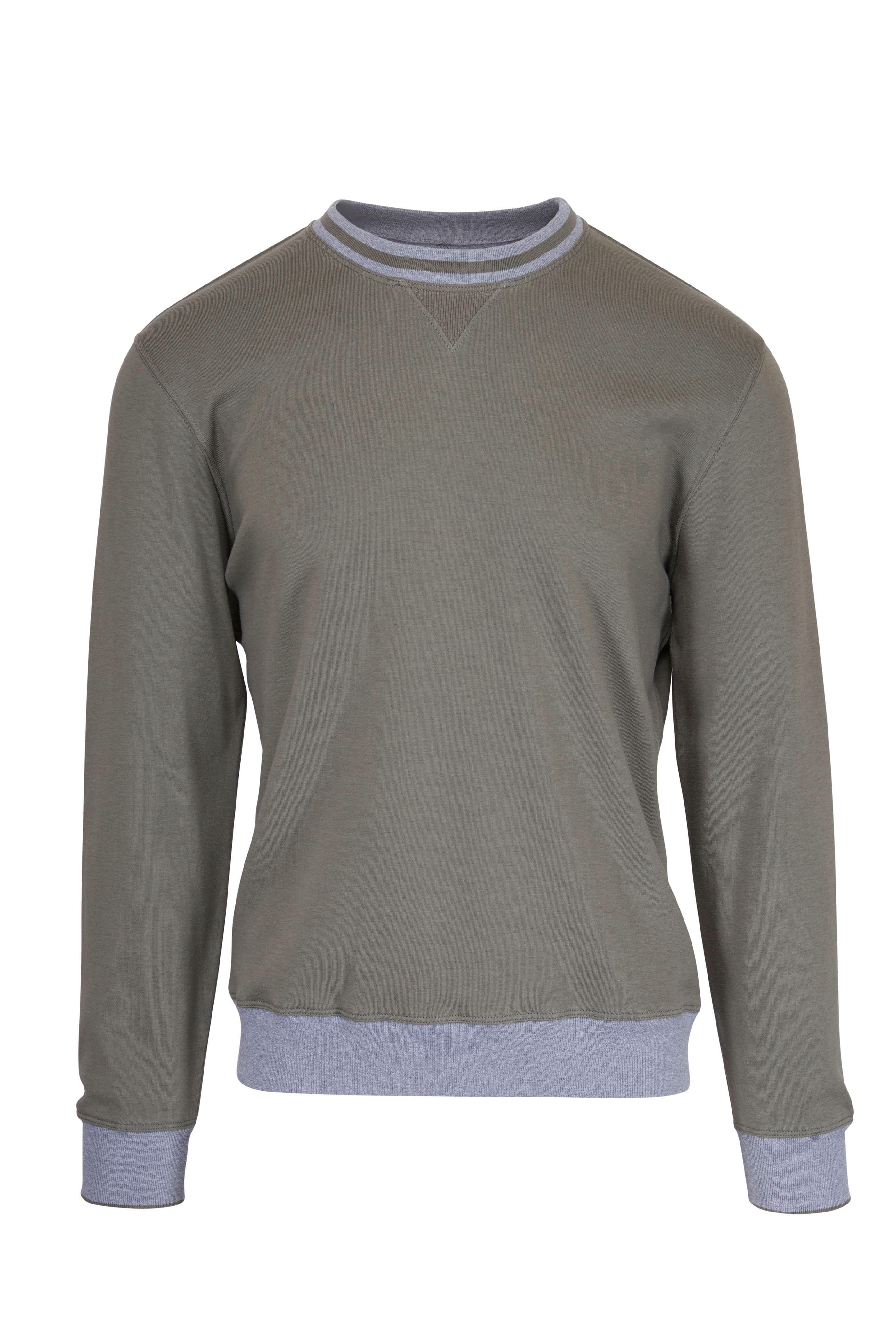 Brunello cucinelli トップス　ダークグレー Brunello Cucinelli Cashmere Sweater | L - Lucky Vintage