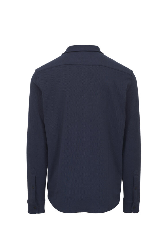 Faherty Brand Legend™ Brighton Navy Sweater Shirt - view 5