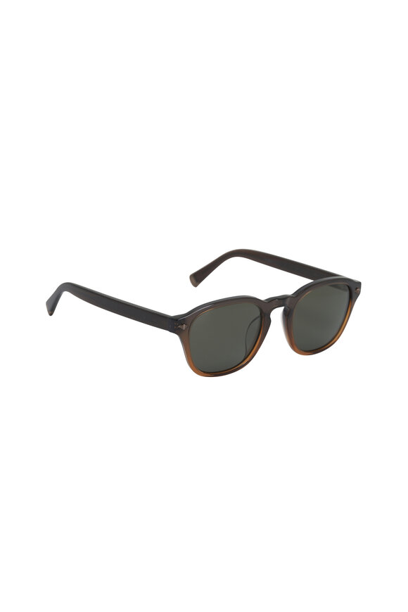 Oliver Peoples - Brunello Cucinelli Nino Black Sunglasses