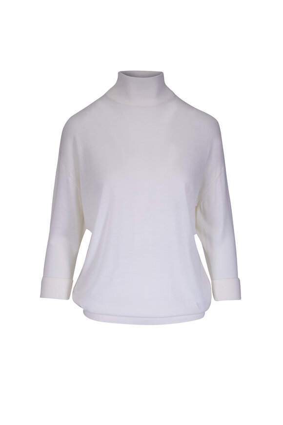 Dorothee Schumacher Ivory Urban Merino Pullover Sweater