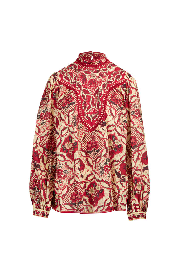 Alémais Kenny Red Floral Blouse - view 1