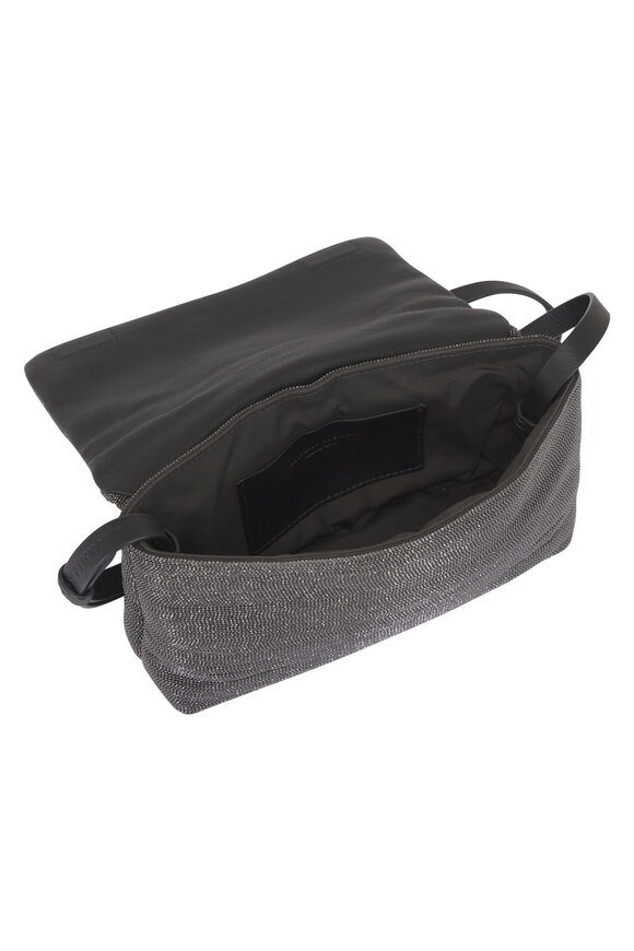 Brunello Cucinelli Black Monili Shoulder Crossbody Bag - view 7