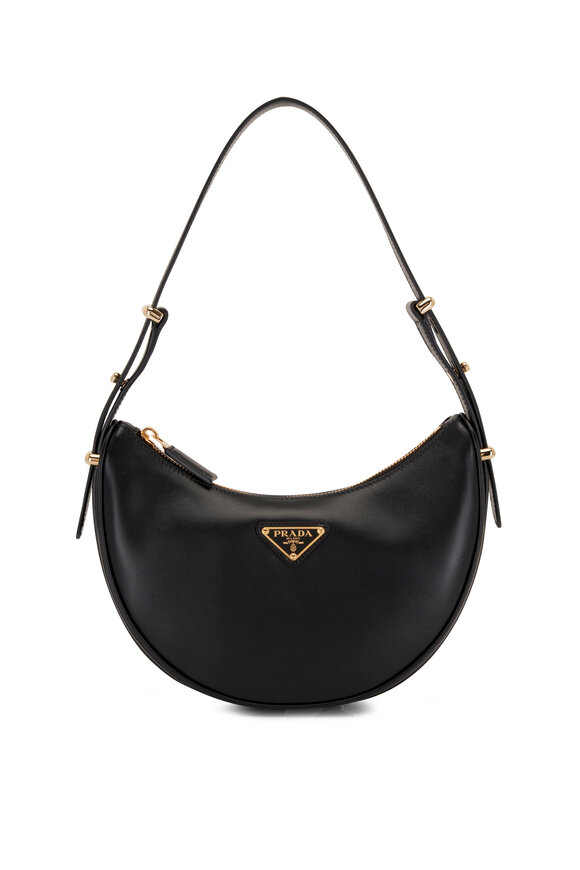 Prada Re-Edtion Nylon Quilted Black Triangle Logo Crossbody Bag – Queen Bee  of Beverly Hills