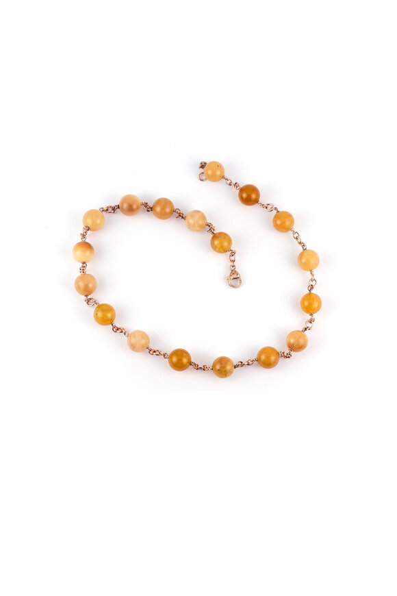 Sylva & Cie Zambian Opal Necklace - view 1
