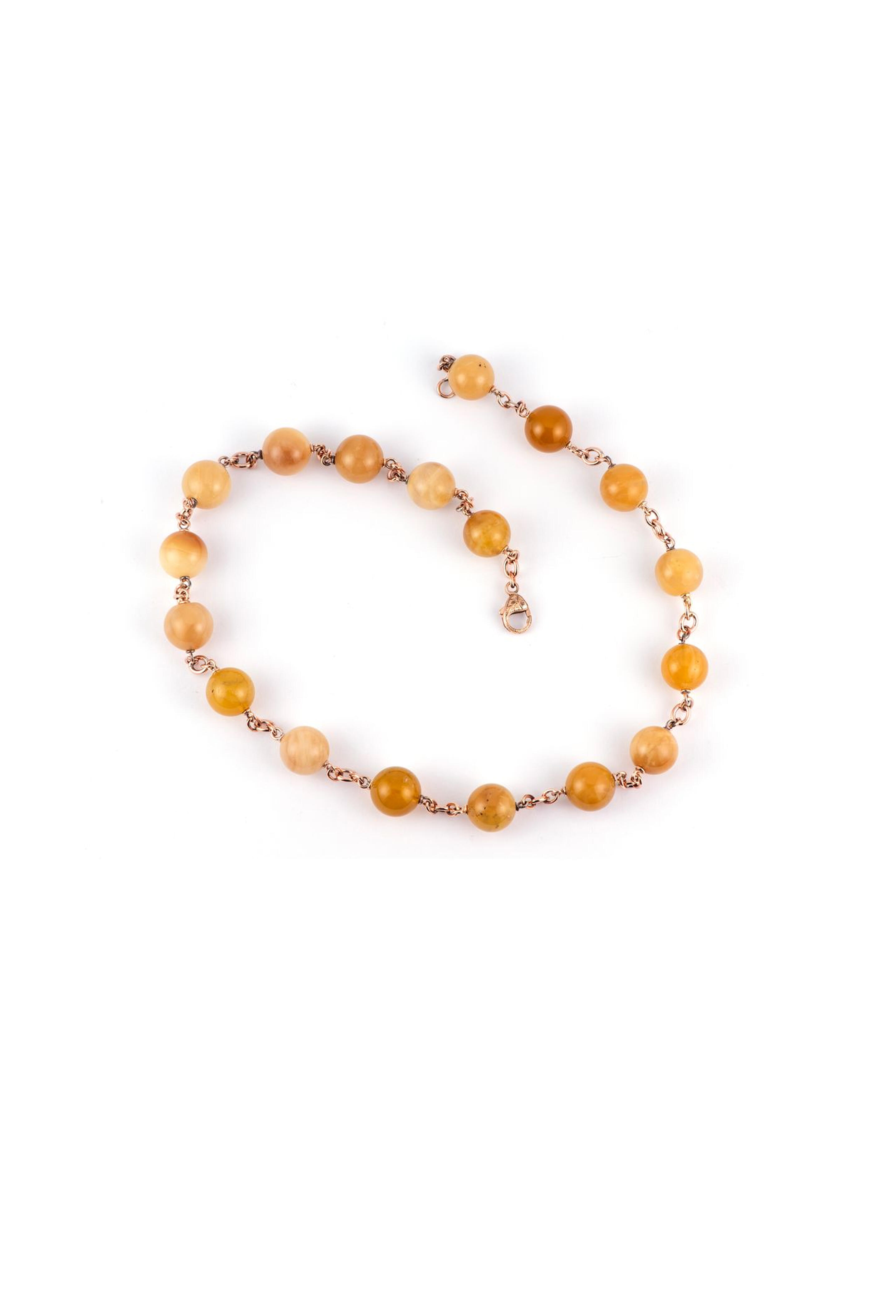 Sylva & Cie - Zambian Opal Necklace - view 1