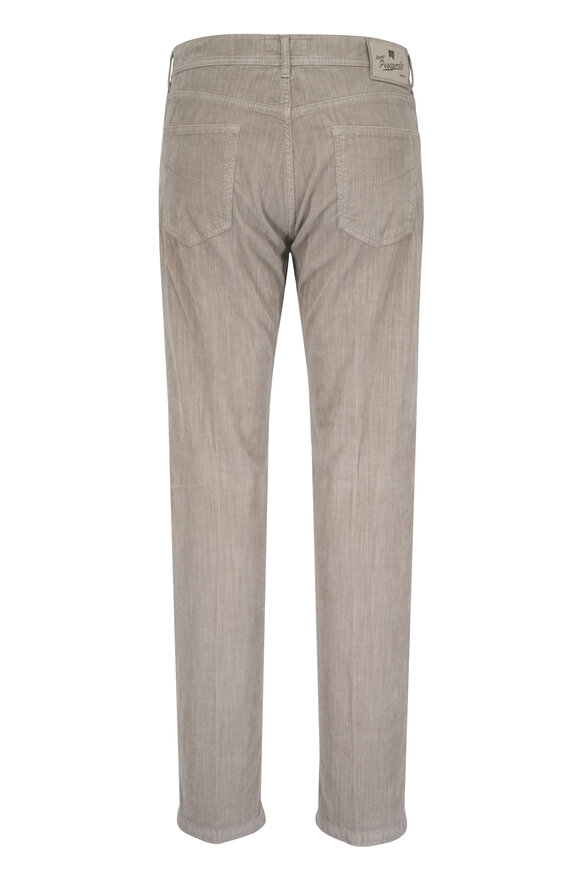 Marco Pescarolo Nerano Khaki Corduroy Five Pocket Pant - view 3