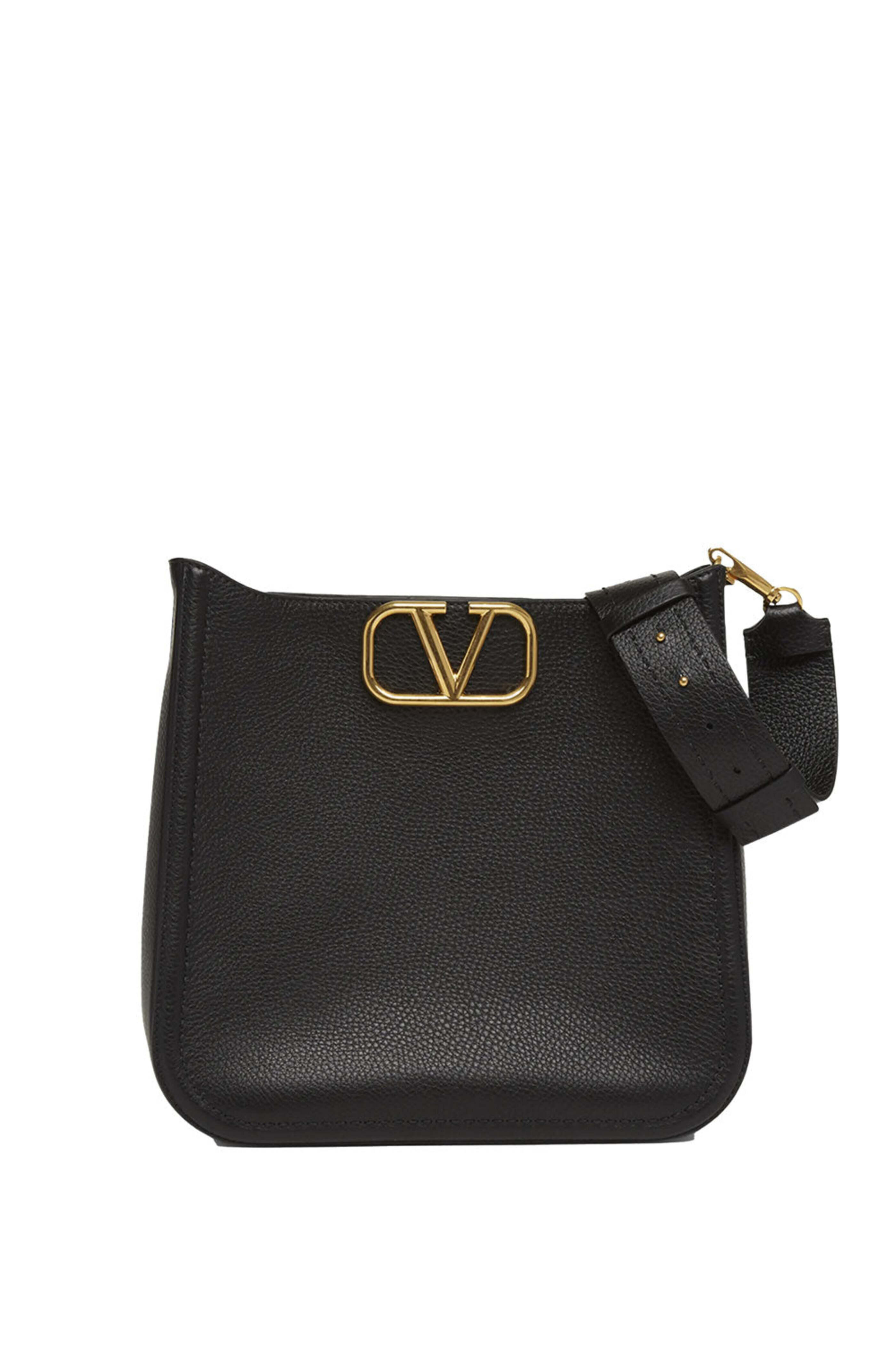 Valentino Garavani - VLogo Alltime Hobo Bag in Nero
