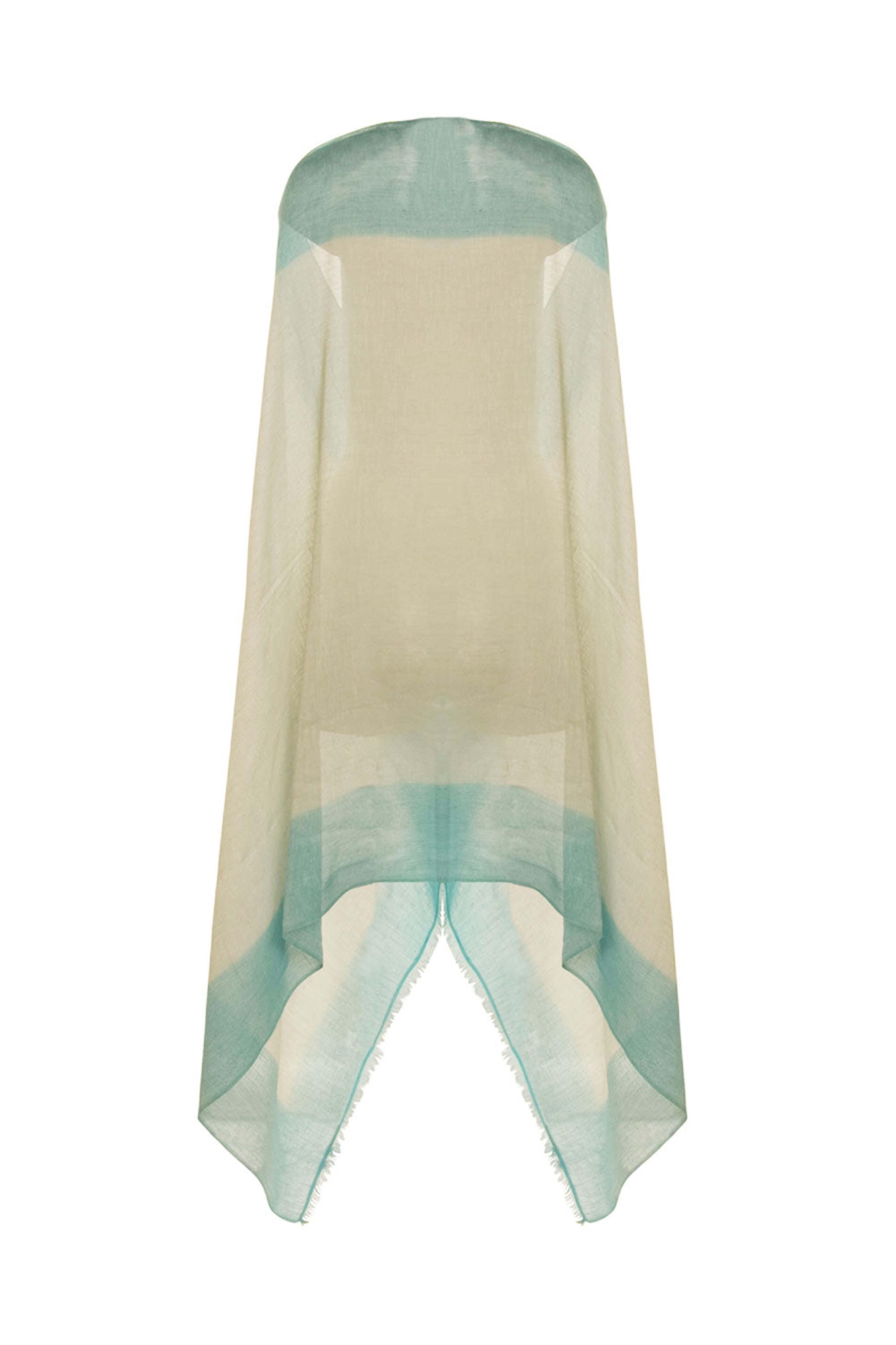 Bajra - Linen Scarf in Light Blue