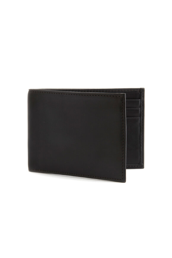 Bosca Black Nappa Leather Small Wallet