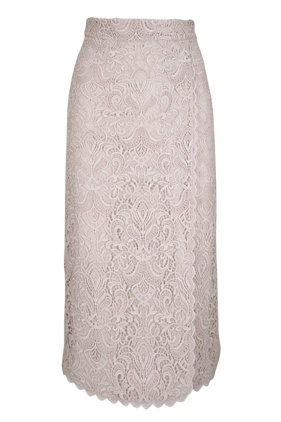 スカート Thevirgins flower cotton lace skirt the Virgins - the virgins flower cotton lace skirtの通販 by