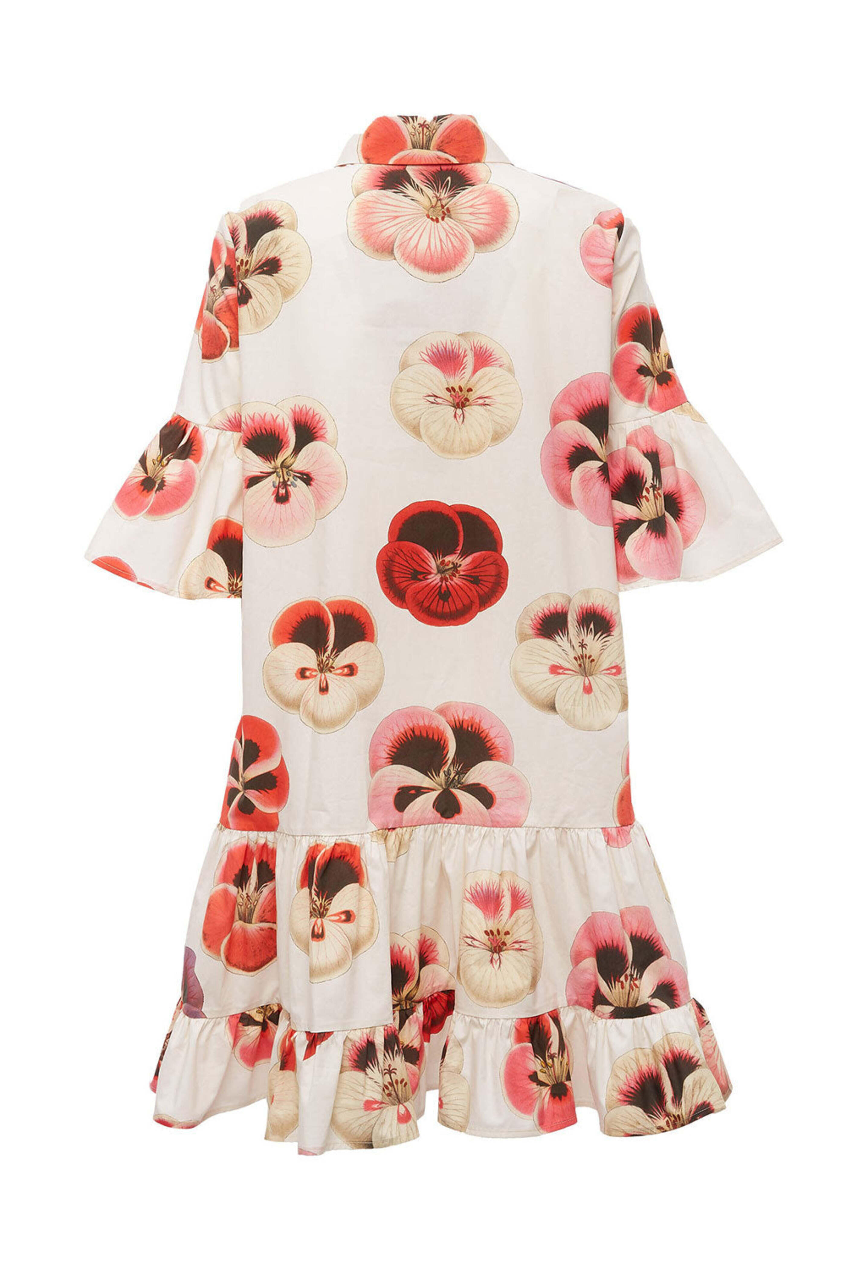 La DoubleJ - Pansy Choux Dress in Cotton Poplin