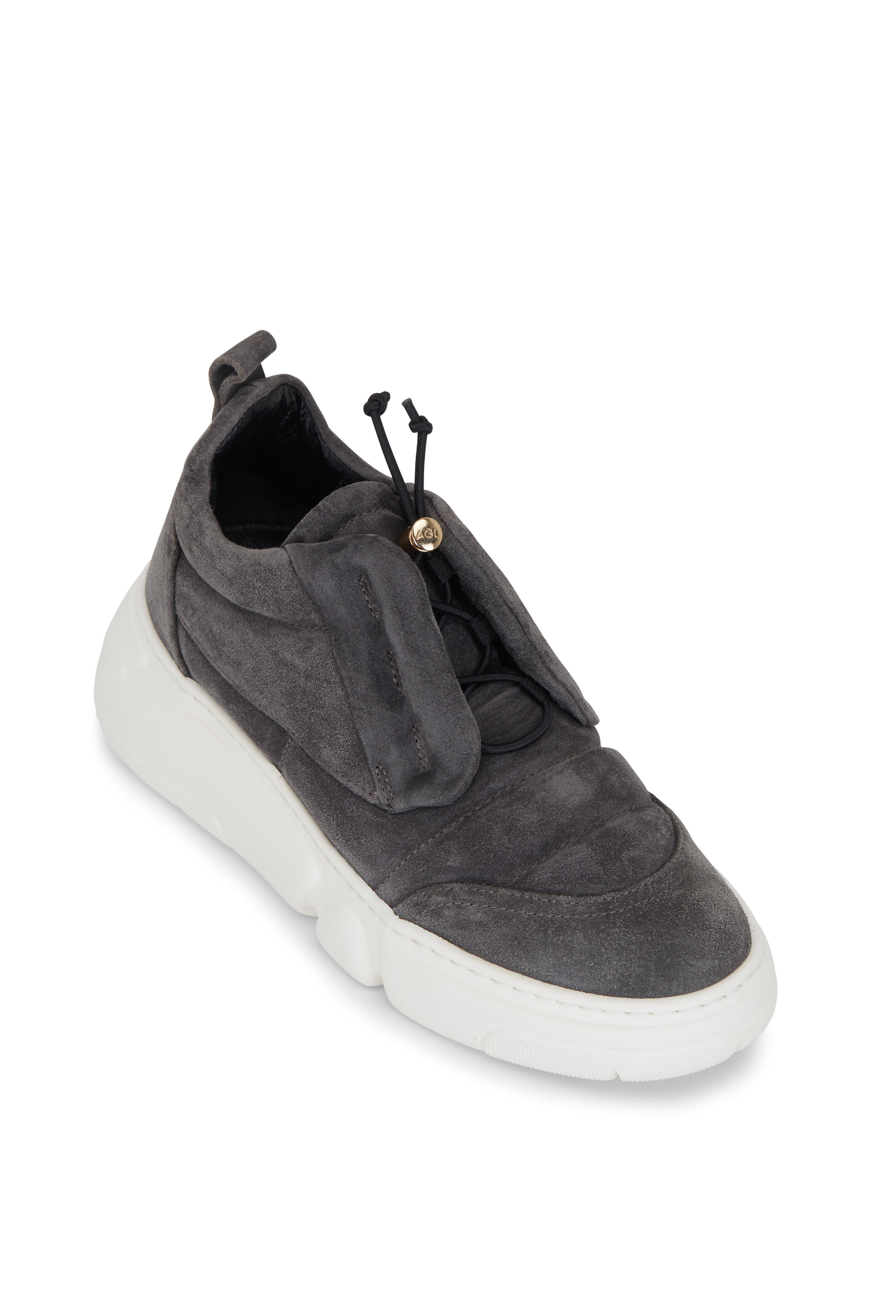 AGL - Venus Carbon Gray Suede Sneaker