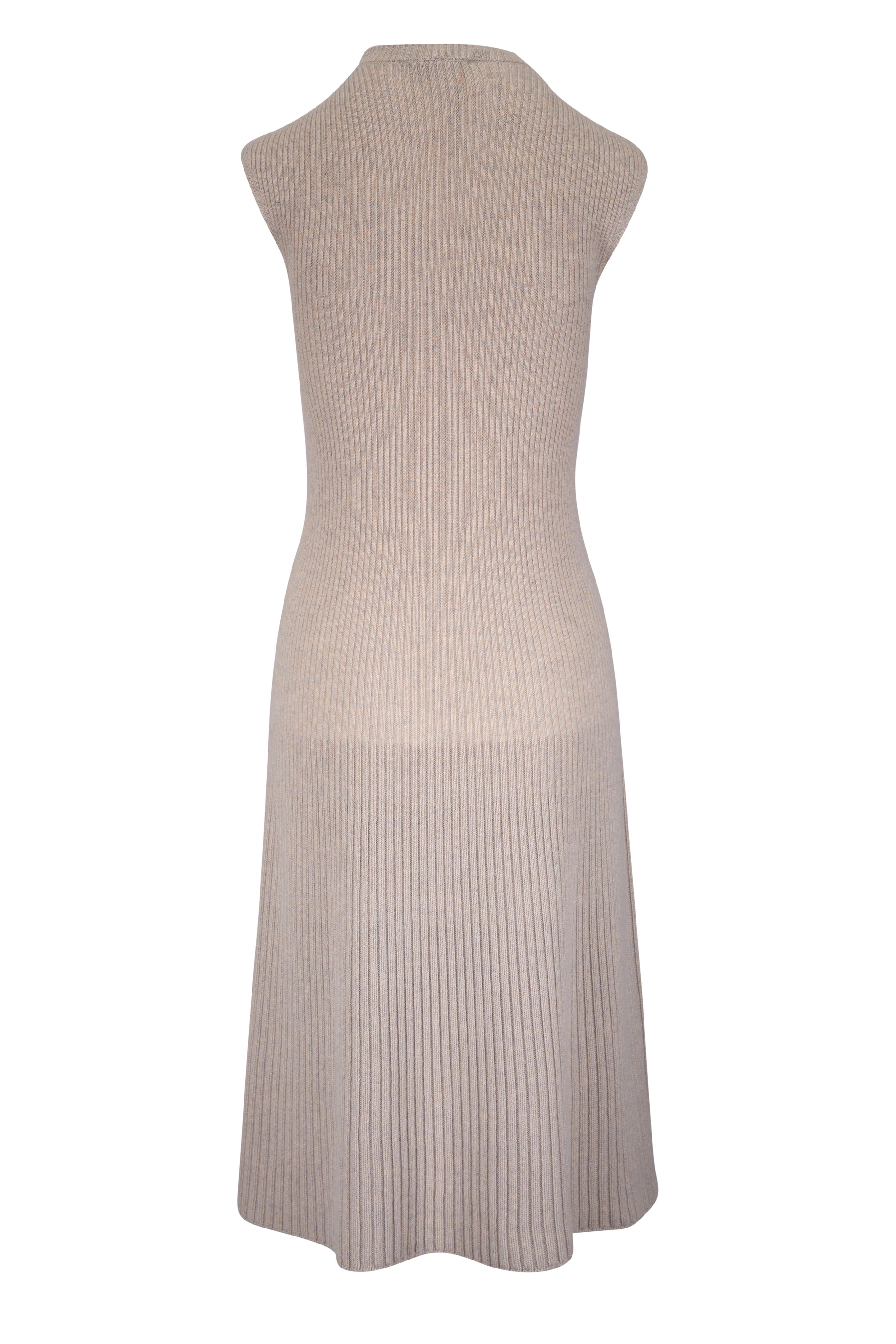 Loro Piana - Plane Tree Pearl Dust Cashmere Dress