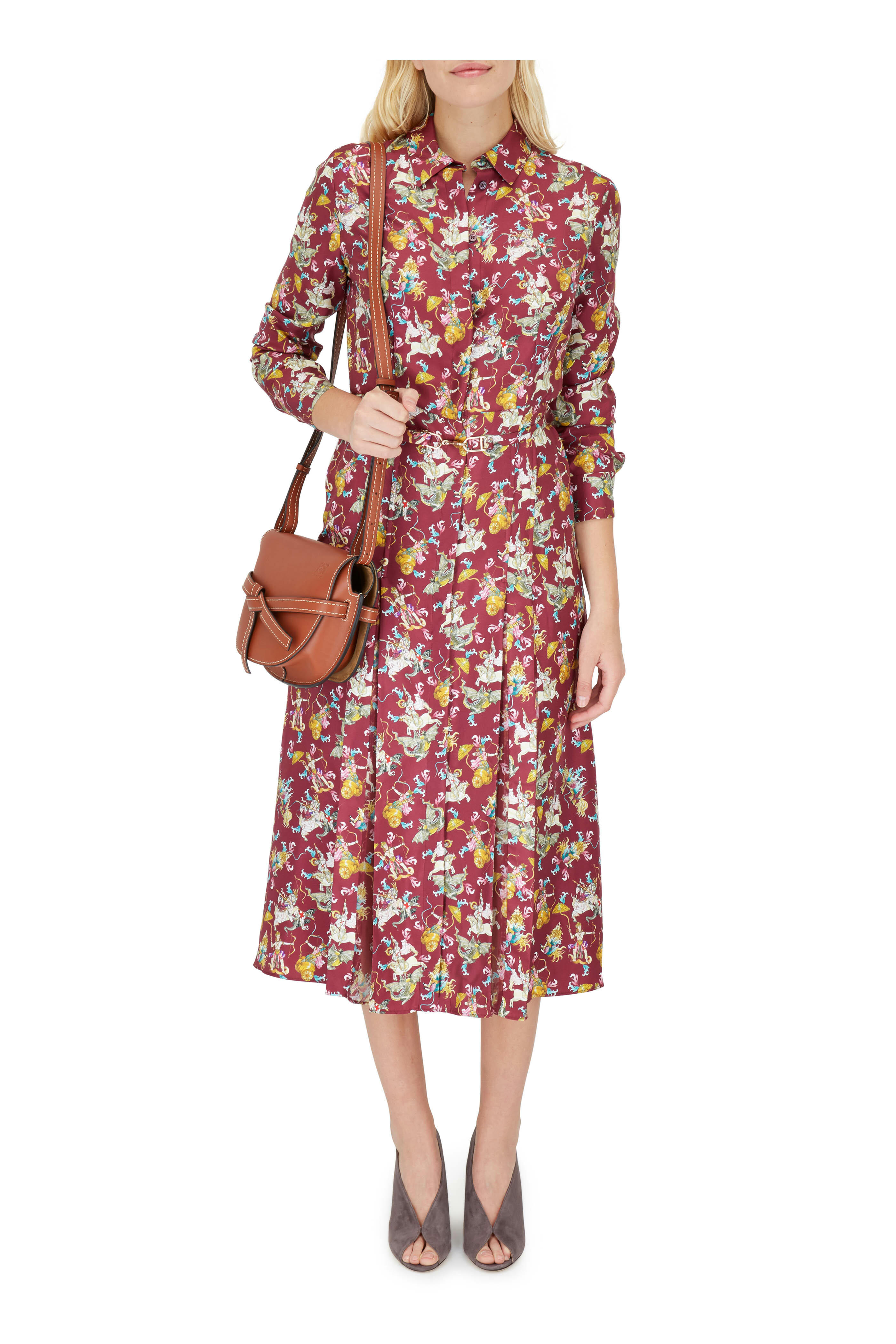 Loewe - Gate Rust Small Front Flap Crossbody Bag