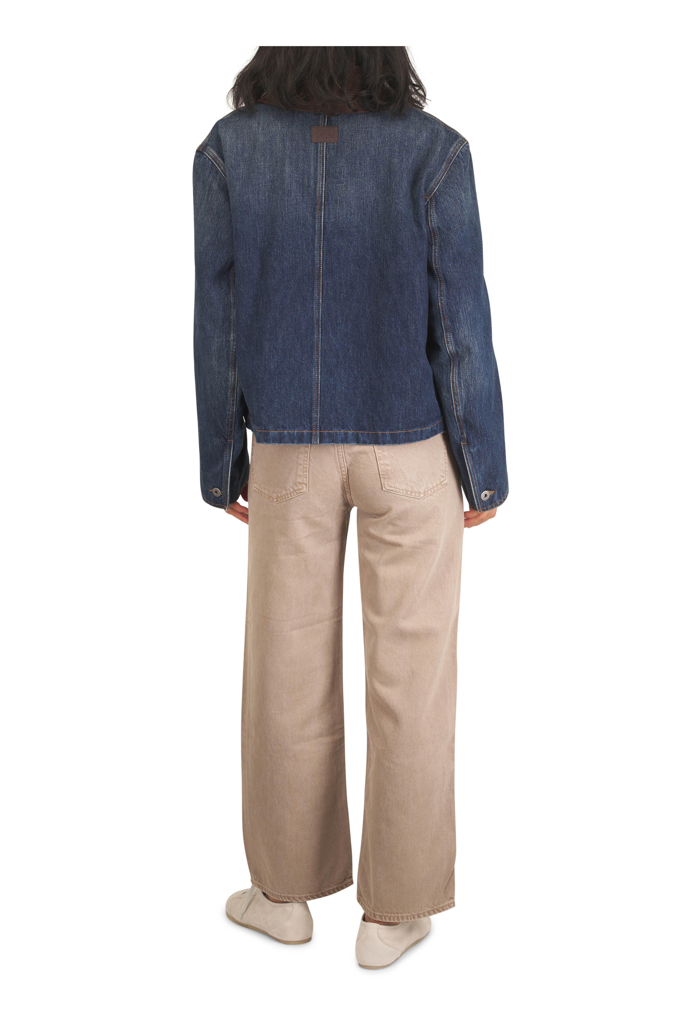 Loewe - Denim Short Parka - view 4