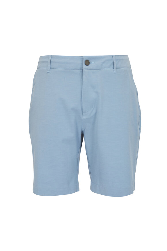 Faherty Brand - All Day™ Weathered Blue Belt Loop Shorts