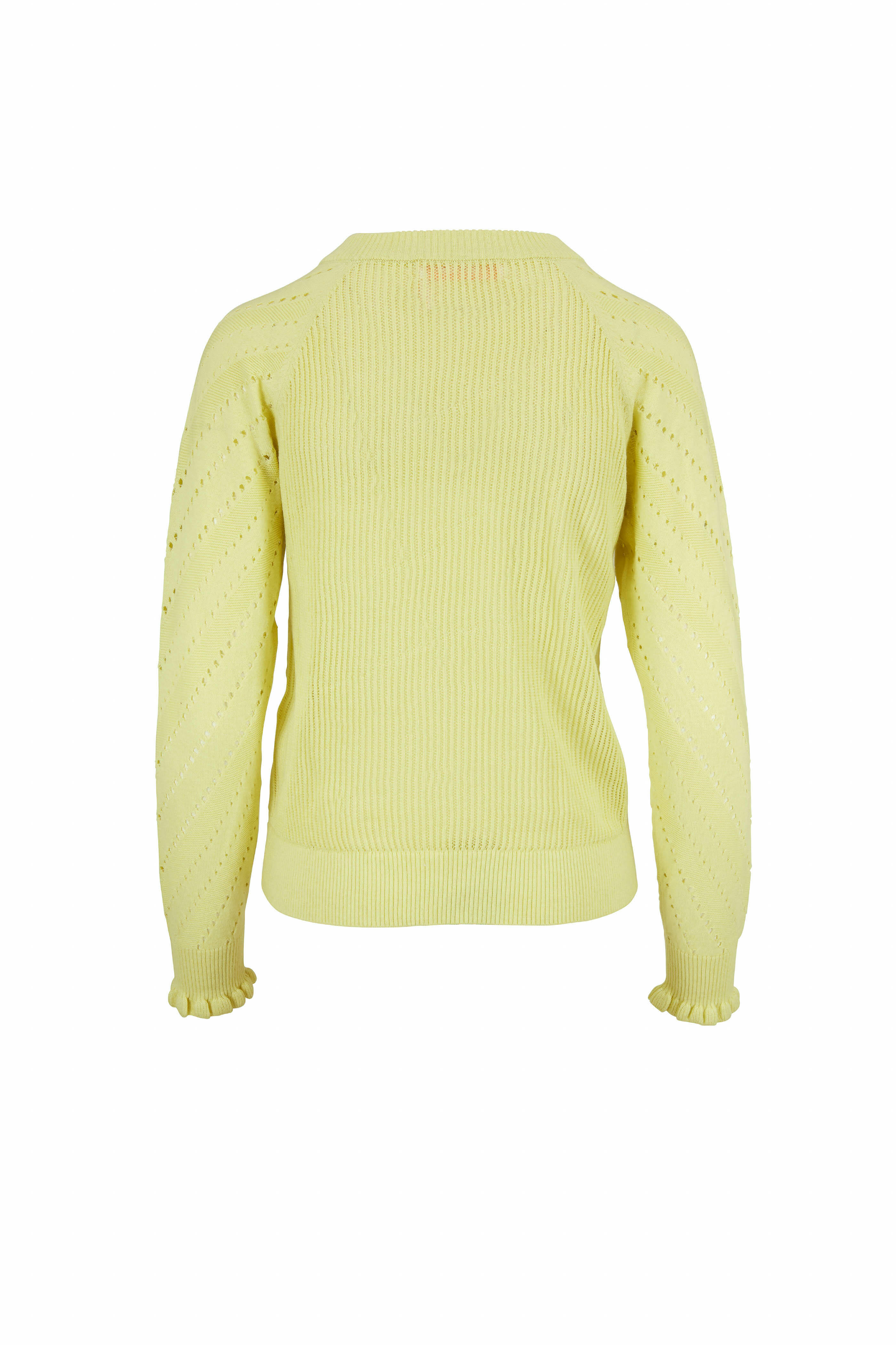 See by Chloé - Young Green Cotton & Wool Knit Sweater