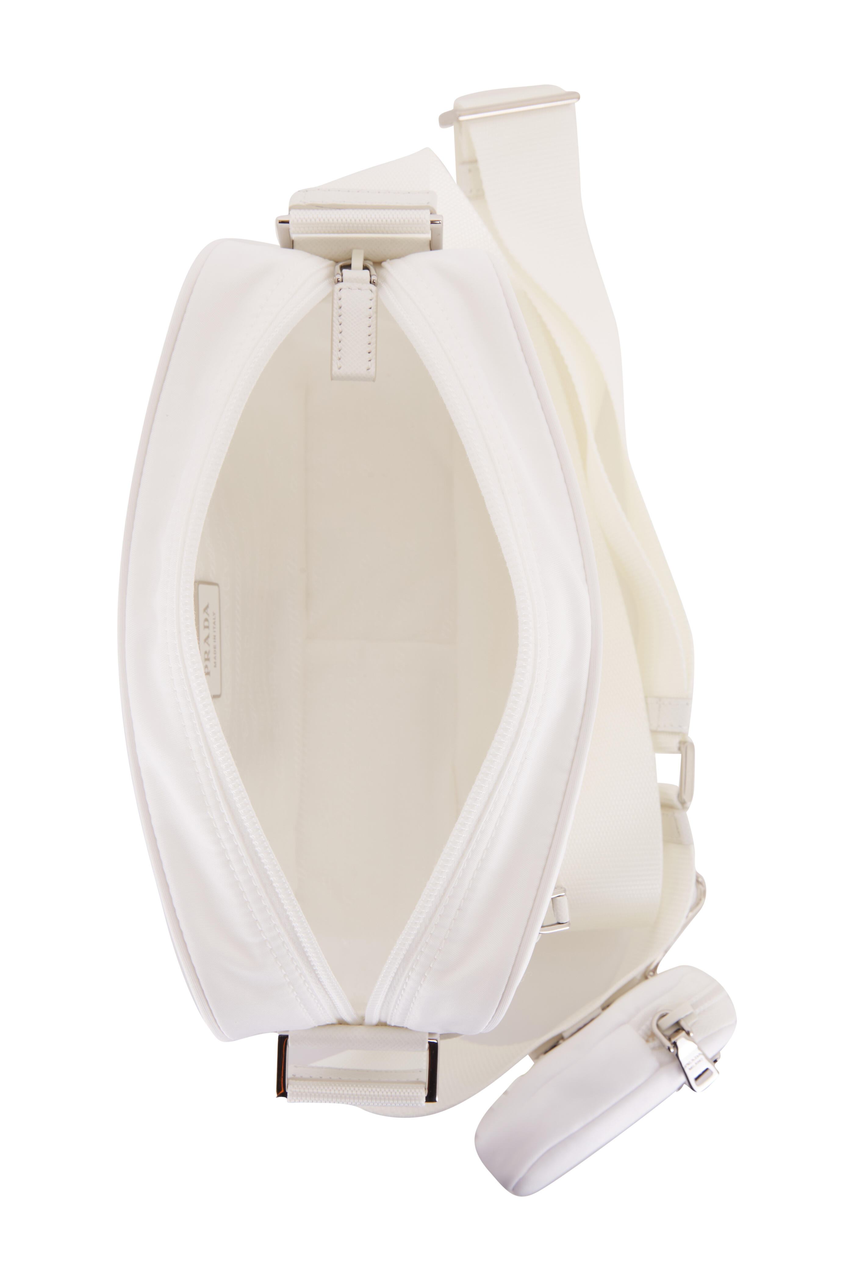 Prada Re-nylon Camera Bag in White