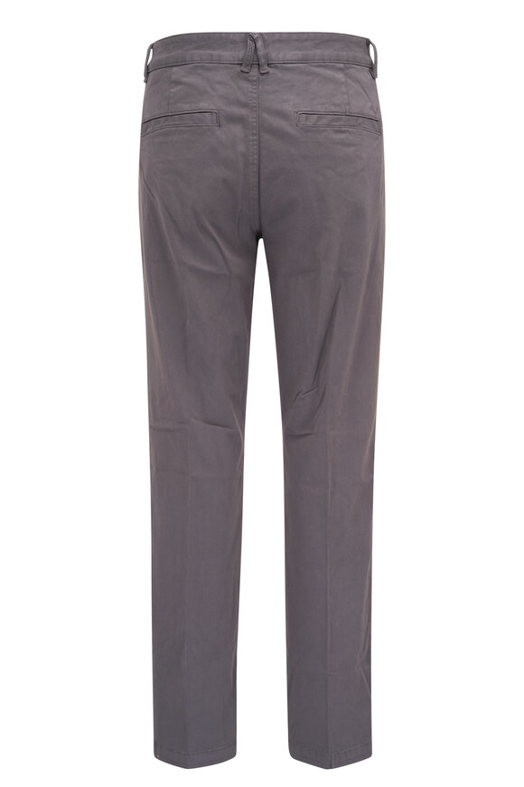 Hudson - Metal Gray Cotton Blend Chino 