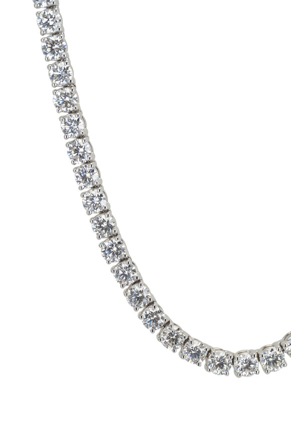 Rahaminov - 17.46CT Diamond Rivière Necklace 