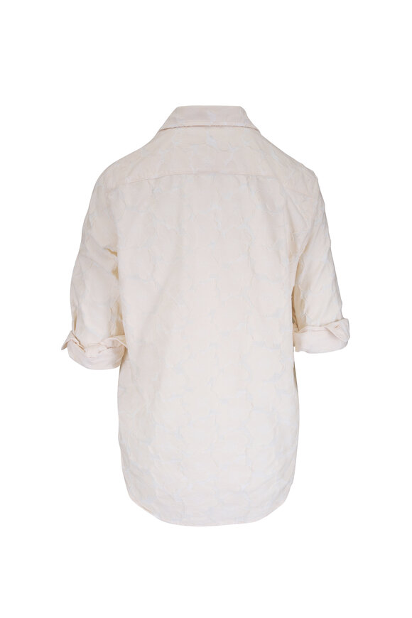 Frank & Eileen Eileen White Relaxed Button-Up Shirt - view 3